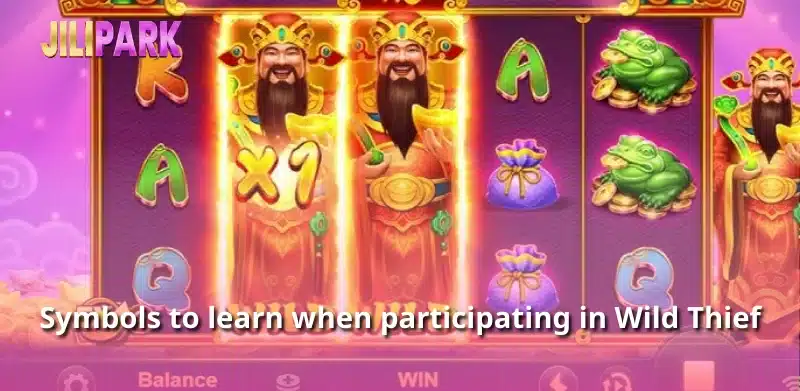 Symbols to learn when participating in Wild Thief